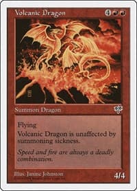 Volcanic Dragon - Anthologies - Magic: The Gathering card