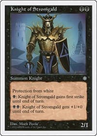 Knight of Stromgald - Anthologies - Magic: The Gathering card