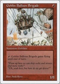 Goblin Balloon Brigade - Anthologies - Magic: The Gathering card