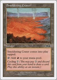 Smoldering Crater - Anthologies - Magic: The Gathering card