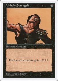Unholy Strength - Anthologies - Magic: The Gathering card