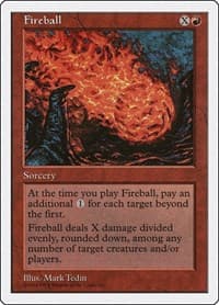 Fireball - Anthologies - Magic: The Gathering card