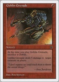 Goblin Grenade - Anthologies - Magic: The Gathering card