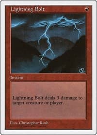 Lightning Bolt - Anthologies - Magic: The Gathering card