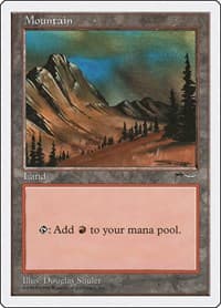 Mountain (Arabian Nights) - Anthologies - Magic: The Gathering card