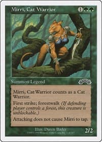 Mirri, Cat Warrior - Anthologies - Magic: The Gathering card