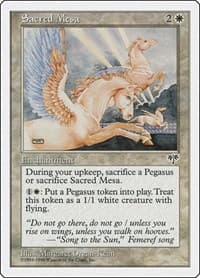 Sacred Mesa - Anthologies - Magic: The Gathering card