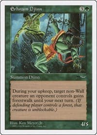 Erhnam Djinn - Anthologies - Magic: The Gathering card