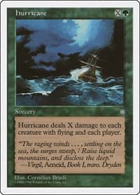 Hurricane - Anthologies - Magic: The Gathering card