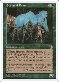 Spectral Bears - Anthologies - Magic: The Gathering card
