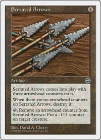 Serrated Arrows - Anthologies - Magic: The Gathering card