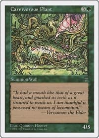 Carnivorous Plant - Anthologies - Magic: The Gathering card