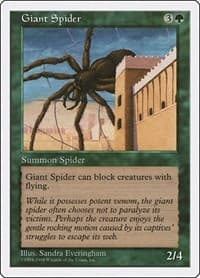 Giant Spider - Anthologies - Magic: The Gathering card
