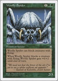 Woolly Spider - Anthologies - Magic: The Gathering card