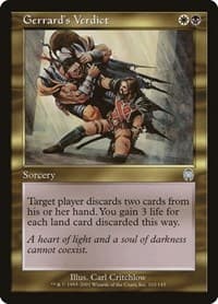 Gerrard's Verdict - Apocalypse - Magic: The Gathering card