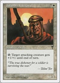 Infantry Veteran - Anthologies - Magic: The Gathering card