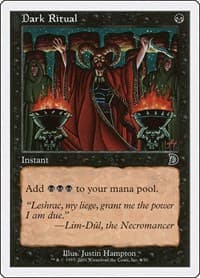 Dark Ritual - Deckmasters Garfield vs Finkel - Magic: The Gathering card