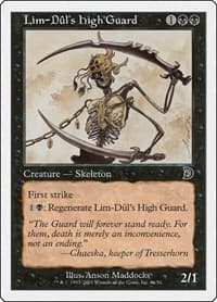 Lim-Dul's High Guard (6a) - Deckmasters Garfield vs Finkel - Magic: The Gathering card