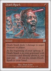 Death Spark - Deckmasters Garfield vs Finkel - Magic: The Gathering card