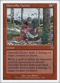 Guerrilla Tactics (13a) - Deckmasters Garfield vs Finkel - Magic: The Gathering card