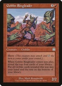 Goblin Ringleader - Apocalypse - Magic: The Gathering card