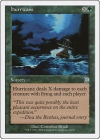 Hurricane - Deckmasters Garfield vs Finkel - Magic: The Gathering card