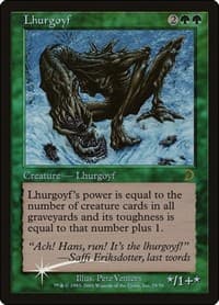 Lhurgoyf - Deckmasters Garfield vs Finkel - Magic: The Gathering card