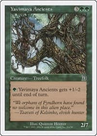 Yavimaya Ancients (31a) - Deckmasters Garfield vs Finkel - Magic: The Gathering card
