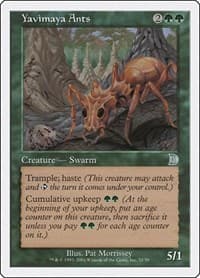 Yavimaya Ants - Deckmasters Garfield vs Finkel - Magic: The Gathering card