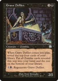 Grave Defiler - Apocalypse - Magic: The Gathering card