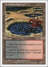 Sulfurous Springs - Deckmasters Garfield vs Finkel - Magic: The Gathering card