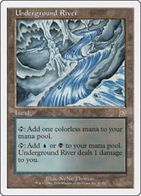 Underground River - Deckmasters Garfield vs Finkel - Magic: The Gathering card