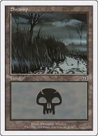 Swamp (42) - Deckmasters Garfield vs Finkel - Magic: The Gathering card