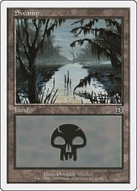 Swamp (43) - Deckmasters Garfield vs Finkel - Magic: The Gathering card