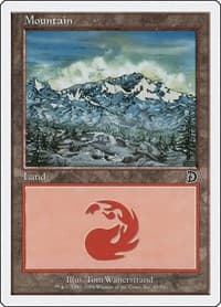 Mountain (45) - Deckmasters Garfield vs Finkel - Magic: The Gathering card