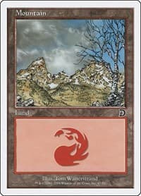 Mountain (47) - Deckmasters Garfield vs Finkel - Magic: The Gathering card