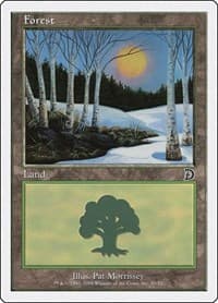 Forest (50) - Deckmasters Garfield vs Finkel - Magic: The Gathering card