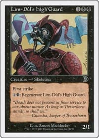 Lim-Dul's High Guard (6b) - Deckmasters Garfield vs Finkel - Magic: The Gathering card