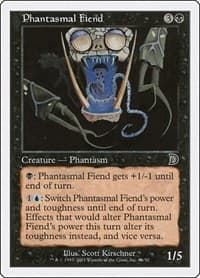 Phantasmal Fiend (8b) - Deckmasters Garfield vs Finkel - Magic: The Gathering card