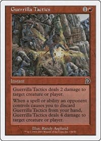 Guerrilla Tactics (13b) - Deckmasters Garfield vs Finkel - Magic: The Gathering card