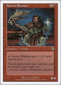 Storm Shaman (21b) - Deckmasters Garfield vs Finkel - Magic: The Gathering card