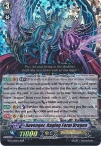 Revenger, Raging Form Dragon - BT12: Binding Force of the Black Rings - Cardfight Vanguard card