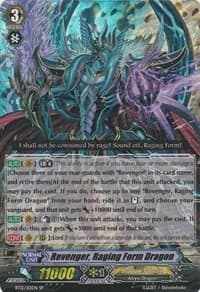 Revenger, Raging Form Dragon (SP) - BT12: Binding Force of the Black Rings - Cardfight Vanguard card