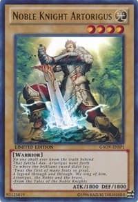 Noble Knight Artorigus (GAOV-ENSP1) - Galactic Overlord - YuGiOh card