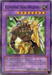 Elemental HERO Wildedge - Mattel Action Figure Promos: Series 2 - YuGiOh card