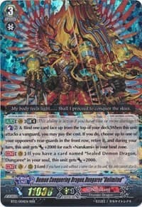 Demon Conquering Dragon, Dungaree "Unlimited" - BT12: Binding Force of the Black Rings - Cardfight Vanguard card