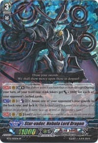 Star-vader, Nebula Lord Dragon (SP) - BT12: Binding Force of the Black Rings - Cardfight Vanguard card