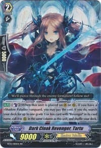 Dark Cloak Revenger, Tartu - BT12: Binding Force of the Black Rings - Cardfight Vanguard card