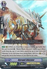 Barcgal Liberator - BT12: Binding Force of the Black Rings - Cardfight Vanguard card