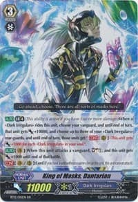 King of Masks, Dantarian - BT12: Binding Force of the Black Rings - Cardfight Vanguard card